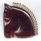 bakelite horse pin