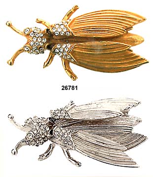 Hattie Carnegie Bug Pins