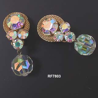 c. 1950's Hattie Carnegie Clipback Earrings