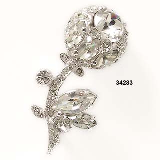 1950 to 1960's EISENBERG ICE Flower Brooch