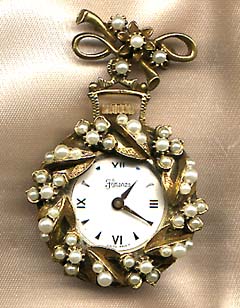 Vintage Florenza Watch Pin Early 1950s