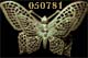 Miriam Haskell double butterfly trembler brooch