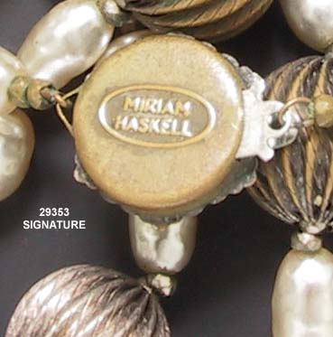 Miriam haskell signature clearance