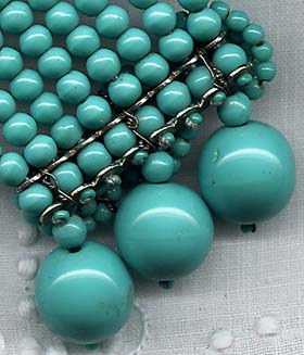 Early Unsigned Miriam Haskell Bracelet