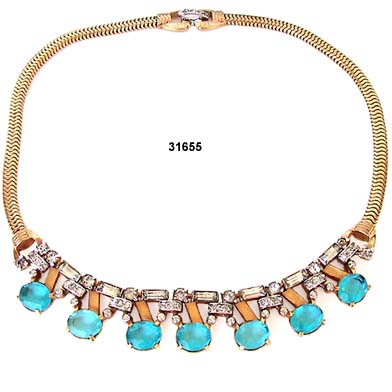 c. 1940's MAZER Choker/Necklace