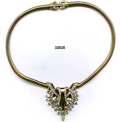 c. 1947 MAZER Retro Necklace