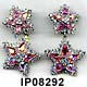 Thelma Deutsch Pendant Star Earrings