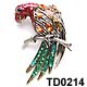 Thelma Deutsch Parrot Earring