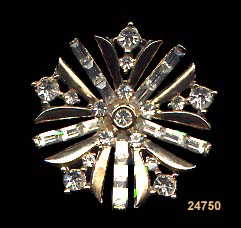 1949 Alfred Philippe for Trifari Snow Flake Pin