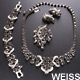 Weiss black diamond parure