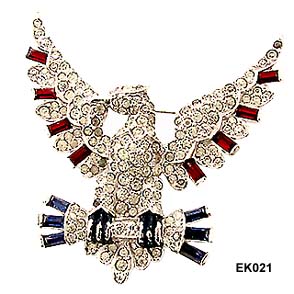 c. 1940's MAZER Eagle Pin