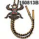 Zuni Knife Wing Dancer bolo tie