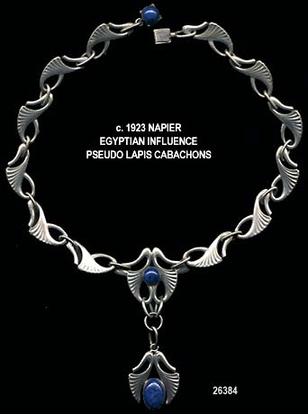 c. 1923 Napier Egyptian Influence Necklace
