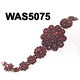 Victorian Bohemian Garnet Flower Bracelet