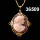 1930s Sardonyx Hardstone Cameo