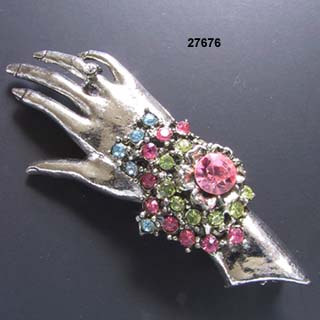 c. 1970's THELMA DEUTSCH Hand Pin