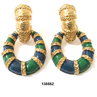 c. 1970's Pauline Rader Earrings