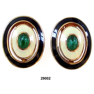 1980's Christian Dior Clipback Earrings