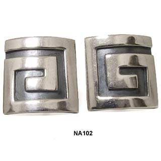 c. 1940's Mexican Screwback Earrings