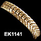 Vintage 14 Karat Gold Foxtail Link Chain Bracelet 47 grams