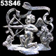 Cini Sagitarrius cupid pin