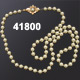 Vintage 8 mm Glass Pearl Necklace