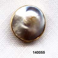 Vintage 14 Karat Yellow Gold Blister Pearl Stick Pin