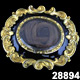 Victorian Memorial Mourning Brooch