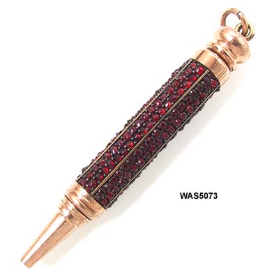 Victorian Rose Gold Filled Telescoping Pencil