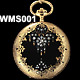 Charles Flicien Tissot 18 Karat Diamond Enameled Ladies Lapel Pocket Watch