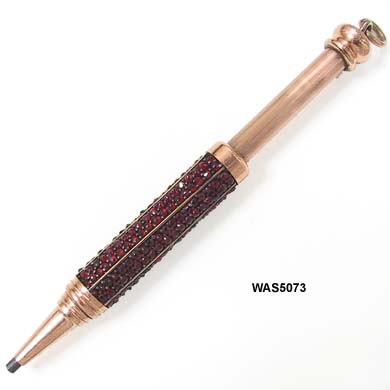 Victorian Rose Gold Filled Telescoping Pencil