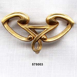 Art Nouveau 14 Karat Watch Pin